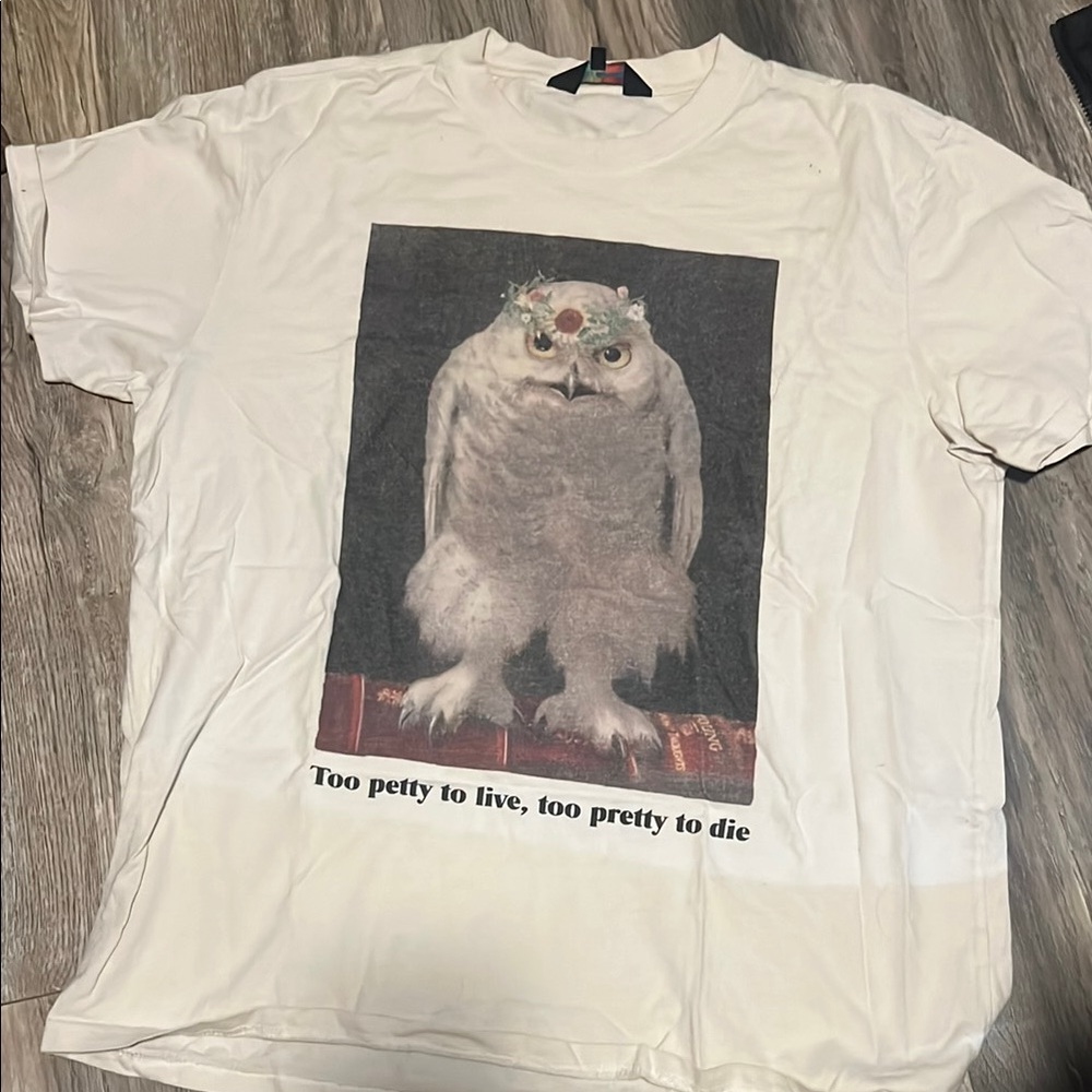 Teddy Fresh White Short Sleeve Cat Tee